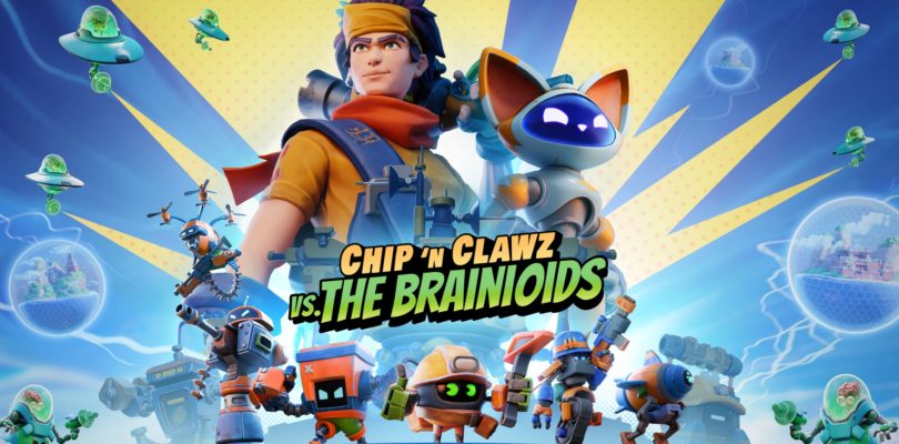 Chip ‘N Clawz vs. the Brainioids es el nuevo juego de acción y estrategia cooperativo del creador de X-COM