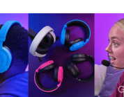 Nuevos auriculares oficiales PS5 Trust Forta Azul y Rosa