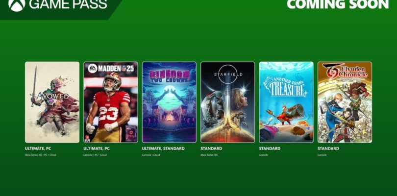 Llegan pronto a Xbox Game Pass: Avowed, Madden NFL 25 y muchos más