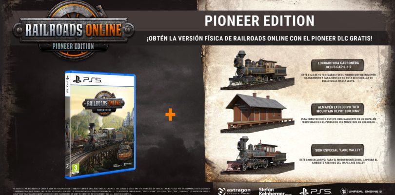 Railroads Online Pioneer Edition ya está disponible en formato físico para PlayStation 5