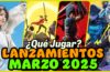 Los lanzamientos de videojuegos más destacados de marzo de 2025: Una avalancha de títulos imperdibles